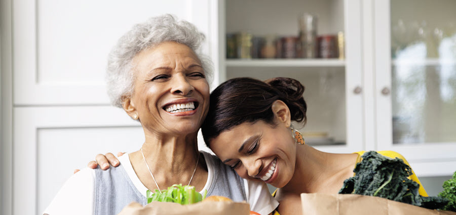 Senior investor and adult child