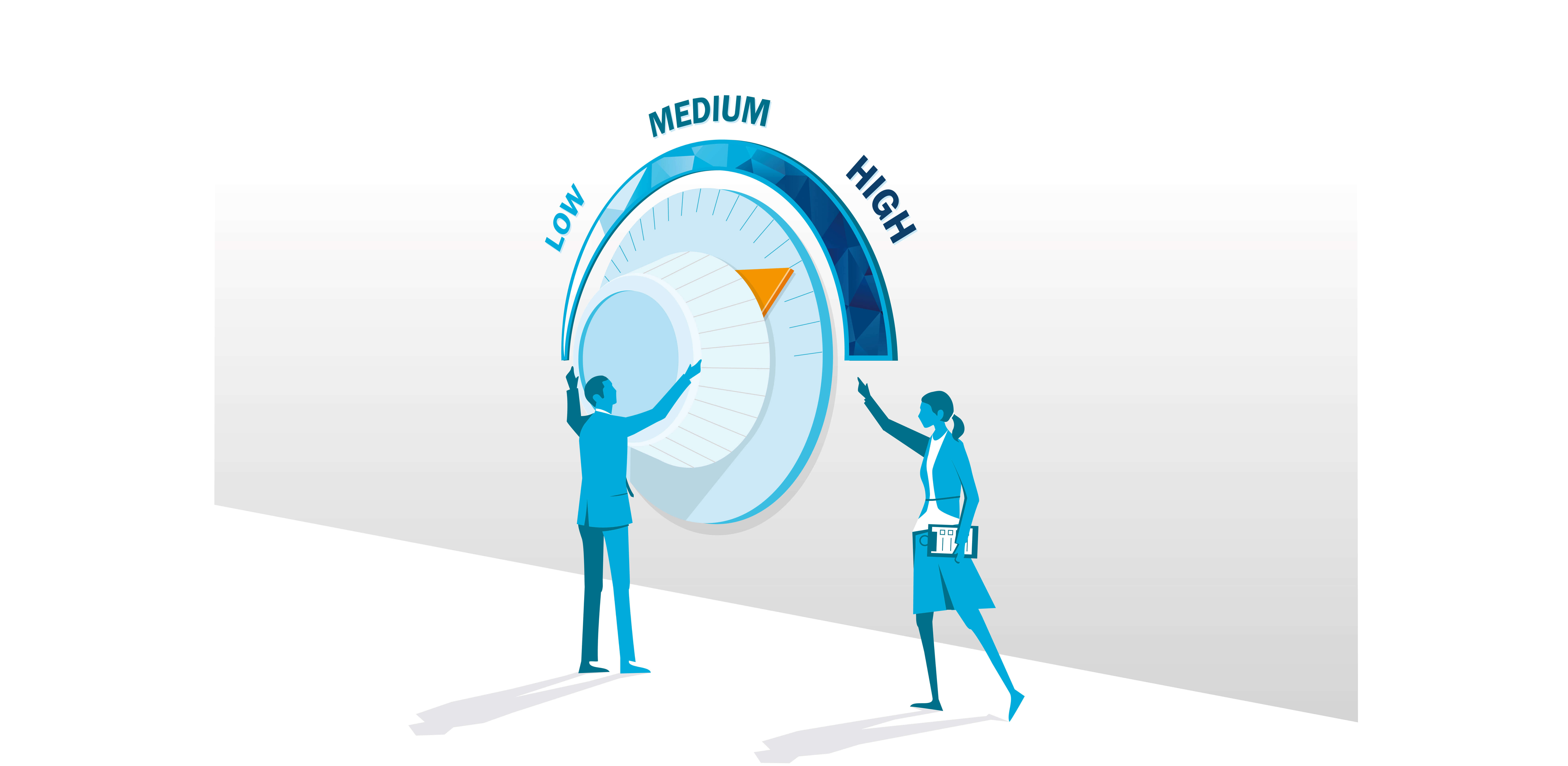 risk tolerance dial